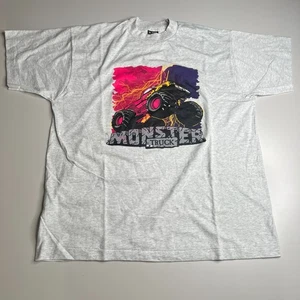 Camiseta de Colección Años 90 Fruit of the Loom MEJOR Camiseta Monster Truck Hecha en EE. UU. Hombres XL - Imagen 1 de 8