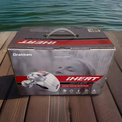 Calentador de agua eléctrico sin tanque iHeat Hotspot AHSH2500 plateado NUEVO Drakken Foto 1 de 4