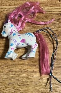 Vintage My Little Pony G1 Birthday Pony Tinsel Mlp Hasbro 52 - Picture 1 of 15