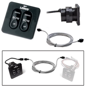 Lenco Flybridge Trim Tab Switch for Standard Key Pad All/One Tactile 10' Harne - Picture 1 of 3