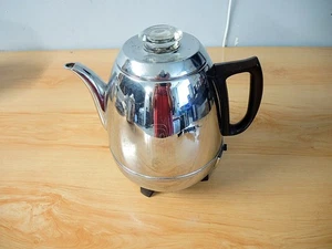 VINTAGE GENERAL ELECTRIC COFFEE POT - 33P30 -USA - WORKS - Picture 1 of 9