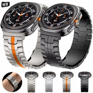 Titan Metall Armband Für Samsung Galaxy Watch Ultra 47mm Luxus Ersatz Uhrenband - Bild 1 von 36