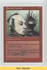 1997 Magic: The Gathering - Core Set: 5th Edition Eternal Warrior READ 0o9
