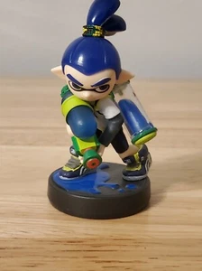 Blue Inkling Boy Splatoon Amiibo - Nintendo - Picture 1 of 6