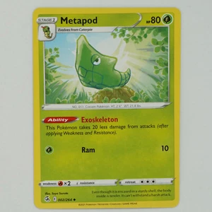 Metapod 002/264 Uncommon SWSH Fusion Strike Pokemon Card - Picture 1 of 2