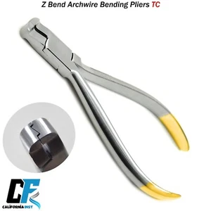 Dental Kieferorthopädische Z-Bend Zange TC Bogen Drahtbiege Detailing Zange Ortho - Bild 1 von 5