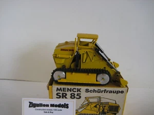 MENCK SR 85 SCRAPER DOZER #111.1 NZG 1:50 OVP - Picture 1 of 3