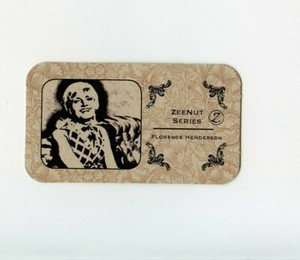 #LK.2305 FLORENCE HENDERSON Rare ULTRA VIOLET MAGIC INK Game Card SCARCE