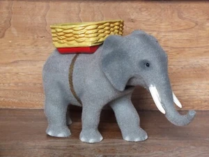 Rare éléphant de voiture à tête pendulaire, années 50, Toby déposé - Imagen 1 de 8