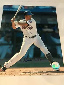 MOISES ALOU NEW YORK METS SIGNED AUTOGRAPHED 8x10 PHOTO - Picture 1 of 1