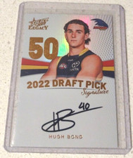 2023 Legacy Hugh Bond Draft Pick Signature Copper DPS DPSC50 032/175