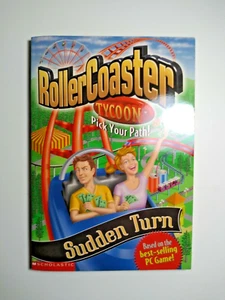 RollerCoaster Tycoon Sudden Turn Book by Shane Breaux BRAND NEW UNREAD FREE SHIP - Picture 1 of 5