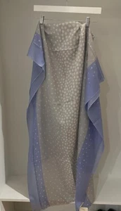Kinross “Cloud” Print Cashmere + Silk Scarf - Picture 1 of 6