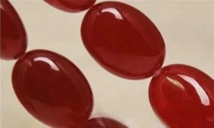 13x18mm Carnelian Natural Red Rare Ruby Oval Gemstones Loose Beads 15''## - Picture 1 of 3