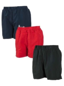 Tombo BLACK RED BLUE Mens All Purpose Lined Exercise Gym Sports Shorts - Picture 1 of 5