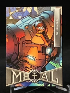 2020 Upper Deck SkyBox Marvel X-Men Metal Universe #94 Sentinels - Picture 1 of 2