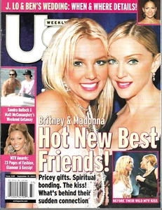 US Weekly Mag Sept 15, 2003 - BRITNEY SPEARS - MADONNA - Picture 1 of 1
