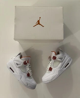 Talla 8 - Air Jordan 4 Retro Naranja Metálico Foto 1 de 4