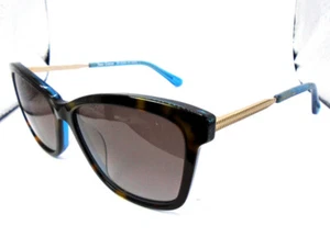 Juicy Couture JU 604/S IPRHA Tortoise/Blue 56-17-140 Cateye Womens Sunglasses - Picture 1 of 9