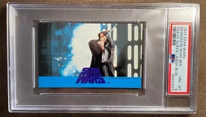1977 Star Wars Japan Tokyo Queen Aqua Blue Desperate Ben PSA 8 - Picture 1 of 2