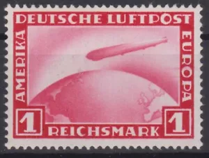 = DR ZEPPELIN Mi. 455 MNH **, cat. 120€ = - Imagen 1 de 1