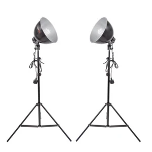 Doppel Lampenfassung Kit Dauerleuchtstoff Video Produkt Foto 360W  - Bild 1 von 7