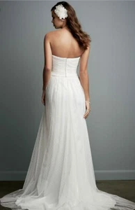 NWT Beautiful Strapless Wedding Dress GALINA $399.00 Never Worn Size 14 ❤️tw11j - Picture 1 of 12