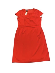 NWT $70 Covington Women’s Red Cap Sleeve Sweetheart Dress Size Large - Picture 1 of 7
