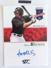 2008 TRISTAR PROjections Autographs #177 Kevin Ahrens - NM-MT