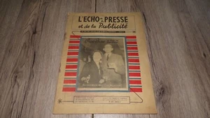 L'Echo de la Presse et de la Publicité - n° 205 - 20 novembre 1952 - Picture 1 of 8