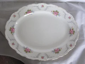 Royal Albert Tranquillity 15" Oval Meat Serving Platter - Picture 1 of 1