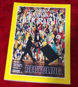 National Geographic Magazine June 1994 (Recycling) - Picture 1 of 2
