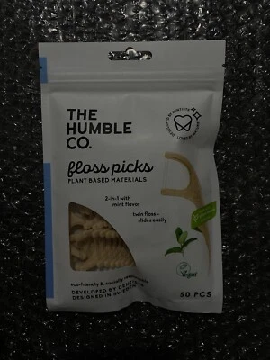 The Humble Co. Floss Picks 50 pcs