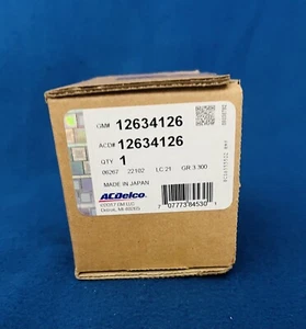 NIB Genuine AC Delco Fuel Injector 12634126 OEM Factory GM **Made in Japan** - Foto 1 di 1