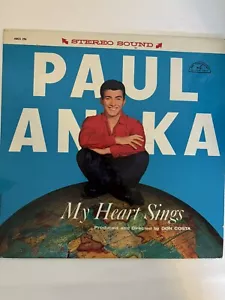 PAUL ANKA My Heart Sings ABC/PARAMOUNT 296 mono LP - Imagen 1 de 4