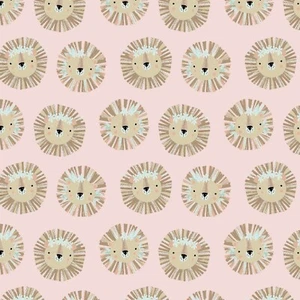 Camelot It's a Wild World Lion Cat Nursery Baby Childrens Decor Fabric 44" Yard - Picture 1 of 2