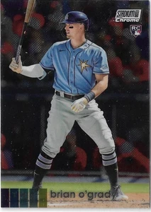 2020 TOPPS STADIUM CLUB CHROME RC ROOKIE #380 Brian O’Grady RC MBL MINT CARD - Picture 1 of 3