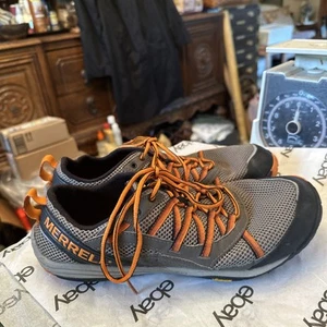 Scarpe da corsa Merrell Boulder Trail Vibram a piedi nudi J39393 sneakers uomo taglia 10,5 - Foto 1 di 14