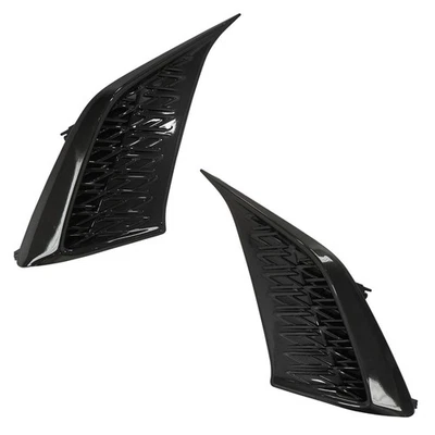 Bumper Trims For 2019-2022 Lexus ES300h ES350 Front Left and Right Black Foto 1 de 4