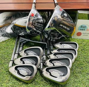 Callaway Fullset NEW ROGUE ST 1w 4hy Used X16 Iron 3-9P 11Pcs Golf Club Japan - Picture 1 of 24