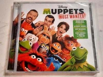 MUPPETS MOST WANTED / Ricky Gervais (CD, Bonus Tracks, 2014) NEW HH207 Foto 1 de 4