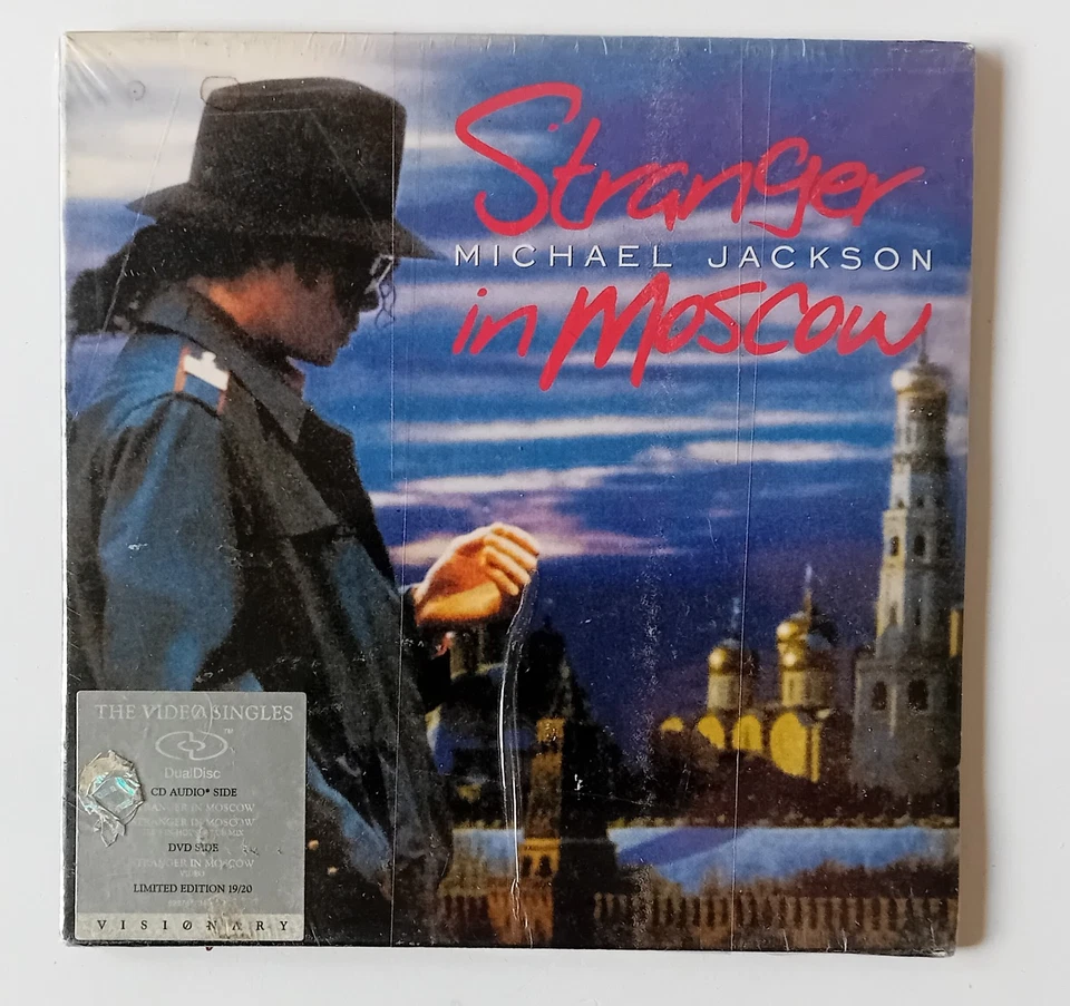 Michael Jackson – Stranger In Moscow DualDisc 2006 CD /DVD Brand New Foto 1 de 4