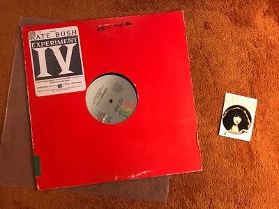 KATE BUSH Experiment IV 12” Single EMI SPRO-9892 1986 Promo original EP Vinyl! - Image 1 of 3