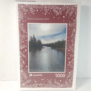 PuzzleYou Puzzle 1000 Pezzi Buon Natale 2021 NUOVO SIGILLATO - Foto 1 di 9