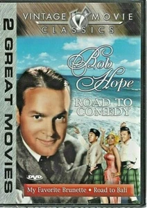 New & Sealed - Bob Hope Double Feature - My Favorite Brunette/Road to Bali (DVD) - Picture 1 of 2