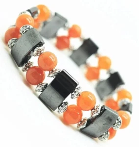 Factory Direct Sale Howlite Bracelets Hematite Magnetic Healing Jewelry Bangle - Picture 1 of 38