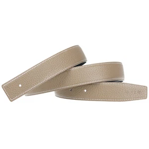 Courroie de rechange en Cuir Véritable Ceinture en Cuir Véritable Pour H Boucle - Imagen 1 de 46
