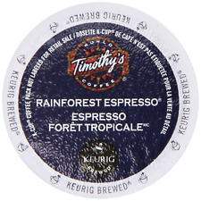 Timothy'S World Coffee Rainforest Espresso K-Cup, 24 Count (Pack of 2)