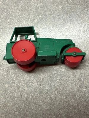 Matchbox Lesney #1 AVELING BARFORD ROAD ROLLER Green Diecast Plastic Wheels - Image 1 of 4