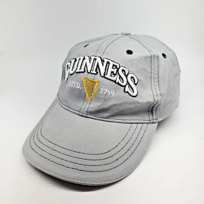 Gorra Guinness Cerveza Adulto Alcohol Correa Béisbol Algodón Irlandés Irlanda OSFM Foto 1 de 4
